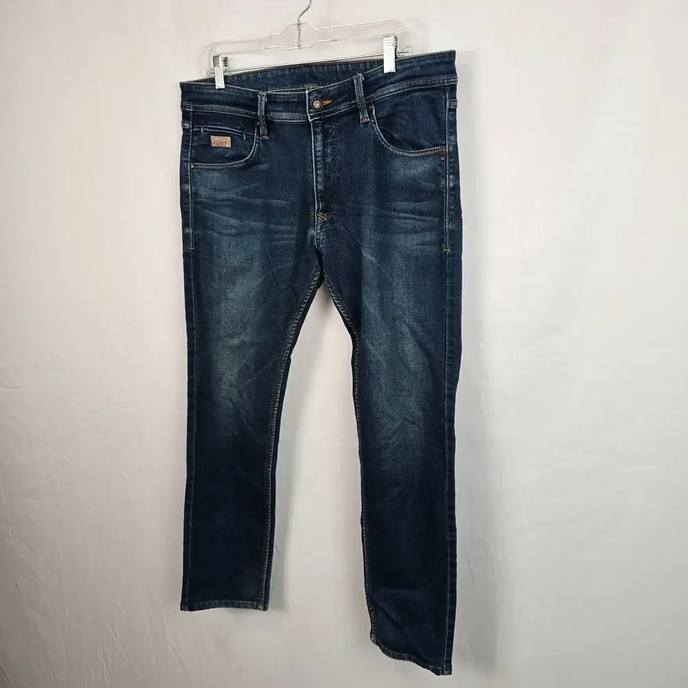 JinJer Jean Co. Madness Special Operations 36 x 27 Corps No. 6 Blue Medium Wash